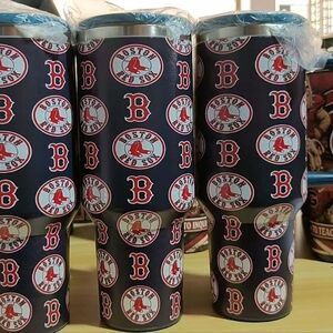 Boston Red Sox Stainless Tumbler - Navy with Red & White Logos